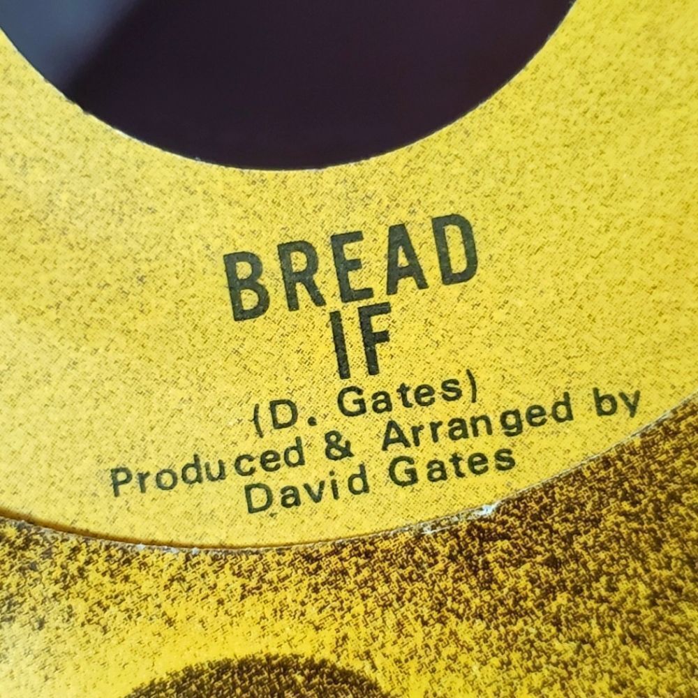 45 vinyl record 1971 Bread